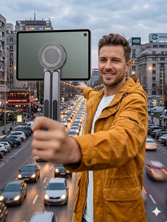 PowerGrip Portable Magnetic Tripod & Selfie Stick