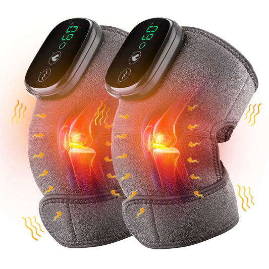 WarmRelief Heated Knee Massage Pad